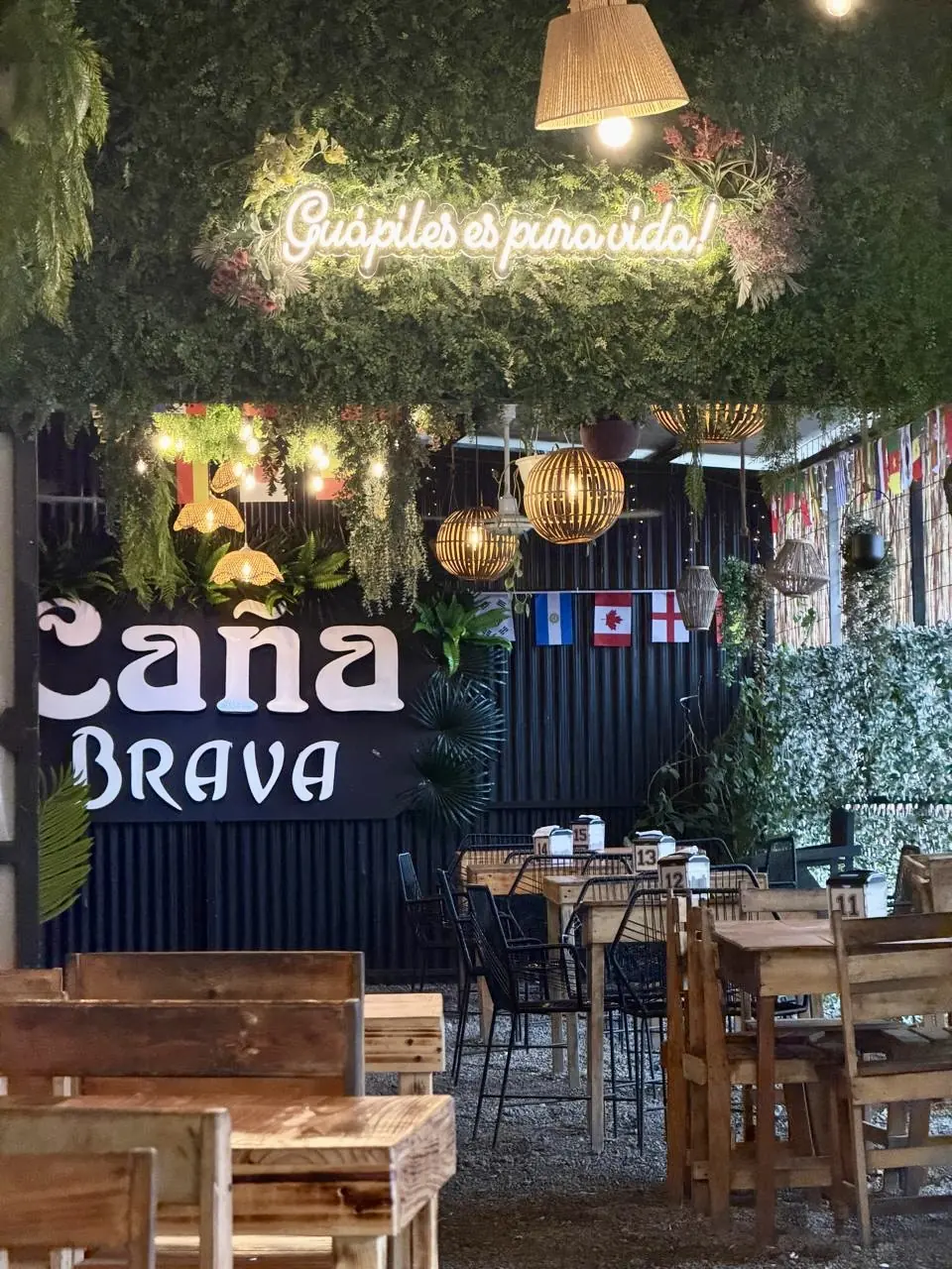 Interior Caña Brava Guápiles