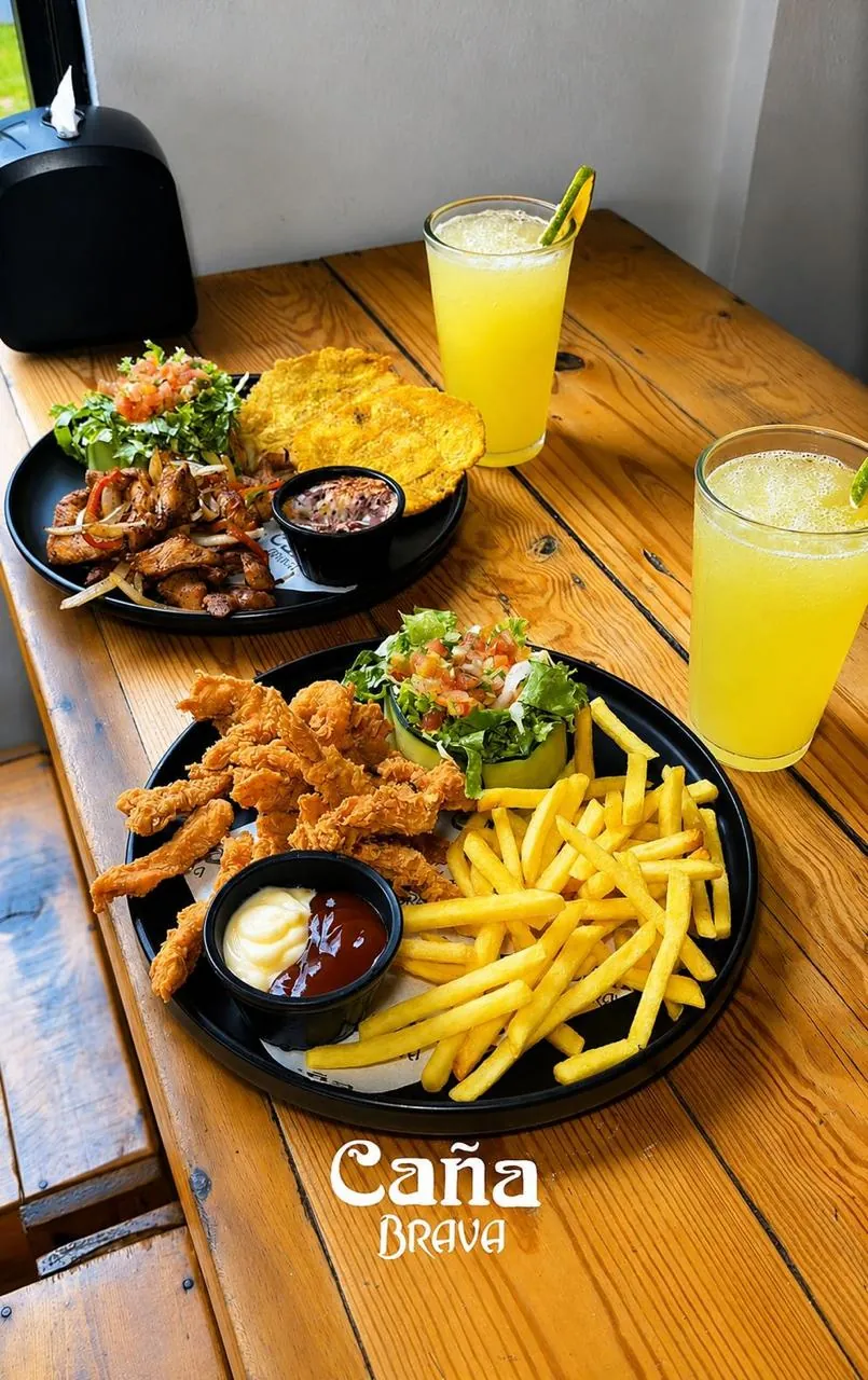 Combo con bebidas